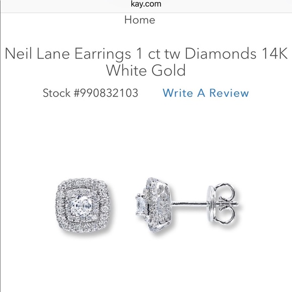 Neil Lane Earrings from Kay Jewelers. - Picture 4 of 6